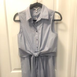 Derek Lam 10 Crosby blue dress. NWT size 6.